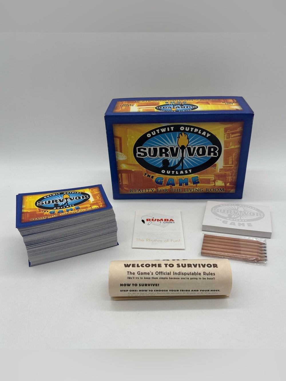 Vintage Survivor The Game Outwit Outplay Outlast (2003) Complete